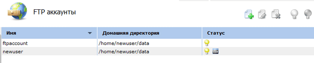 FTP Аккаунты